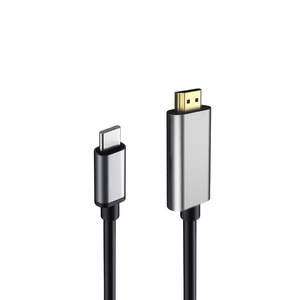 Gold plated HDTV TV adapter cable Compatible with <span class=keywords><strong>Samsung</strong></span> Galaxy <span class=keywords><strong>S10</strong></span> Note 9 MacBook USB-C Type C to <span class=keywords><strong>HDMI</strong></span> Converter adapter - Product Image 1