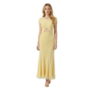 sachin and babi light blue dress Petal and Pup Women's Aila Rosette One Shoulder Dress