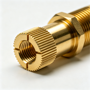 Custom CNC Machined Stainless Steel <strong>Brass</strong> <strong>Parts</strong> Precision Copper Alloy Components Shafts Connectors Fittings Frames Industrial - Product Image 3