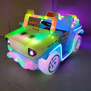 Coche De centro comercial De parque De atracciones para niños, coche De Choque con batería recargable, parachoques