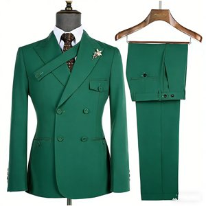 Dernier design de costumes pour hommes marron, 2 pièces, veste et pantalon, ceinture de poitrine, style business, pour les occasions sociales, costumes de mariage, costume de marié sur mesure - Product Image 5