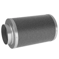 Inline Fan Filter Karbon Kit Blok Karbon Filter Udara untuk Tumbuh Tenda Karbon Aktif Filter Udara untuk Hidroponik