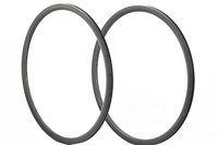 Jantes en carbone Ranch 700c 30mm UD/3K/12K pour vélo de course, système de freinage V-Brake pour vélo de route, vente en gros en Chine