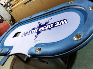 110 inch tùy chỉnh Poker bảng với h hình dạng chống gỉ chân trong tùy chỉnh - Product Image 6