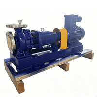 Bomba de Acero Inoxidable SS316L IH de Alta Resistencia a la Corrosión, OEM IH50-32-125, Motor Trifásico/Antiexplosión, Salida de 32 mm para Fluidos Finos