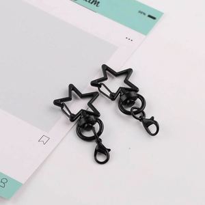 DIY Macaron Pentagram Star Keychain Accessory with Swivel Lobster Clasp - Handmade Perler Bead <b>Craft</b> Supplies - Product Image 3