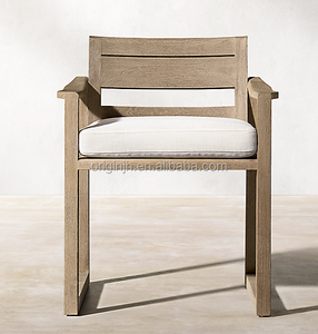 Nuovo disegno del giardino <span class=keywords><strong>esterno</strong></span> handcrafted robusta di lusso teak tavola rotonda set di 4 posti mobili in legno - Product Image 3