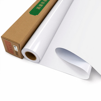 Rouleau d'autocollants en vinyle à prix compétitif rouleau de vinyle blanc écologique vinyle imprimable
