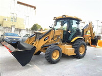 Chargeur pelleteuse Caterpillar 430F en bon état. Chargeur de pelle rétro de CAT420F.430F à vendre