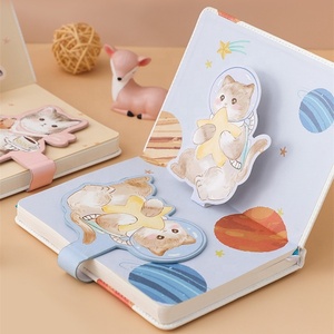 Moda Popular Corea Ins Hand Ledger Set Simple A5 Cuadernos de niña linda Estilo impreso PU cuero PVC cubierta de hojas sueltas - Product Image 5