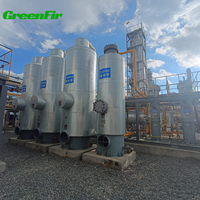 Unité de déshydratation de gaz acides motorisée et efficace, montée sur skid, contrôlée par PLC, pour usine de traitement de GNL modulaire GreenFir, à faible consommation de pompage