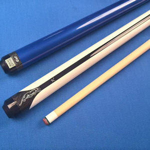 高级PREOAIDR P3蓝色/白色/红色加拿大枫木Uni Lock 13毫米/11.5毫米尖端1/2台球台球杆 - Product Image 3