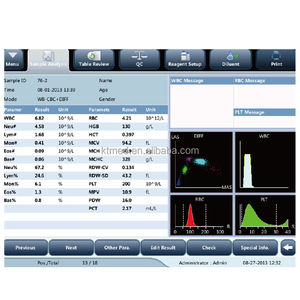 Analisador Hematológico Automático Completo Vet BC-5000 para Contagem e Diferencial de Sangue (CBC) de 5 Partes - Product Image 4