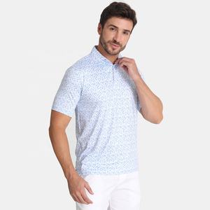 Camisetas de Polo de Golf para Hombre, Personalizadas con Logotipo, de Alta Calidad, Secado Rápido, Absorción de Humedad, UPF50+, Spandex/Poliéster, para Deportes al Aire Libre - Product Image 2