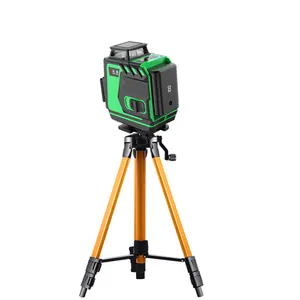 Guang Chen 16 Dòng Màu Xanh Lá Cây 4D Ánh Sáng 360 Cross Line Tự Laser San Lấp Mặt Bằng Công Cụ Tầng Laser Tự Động Cấp Độ Tinh Thần