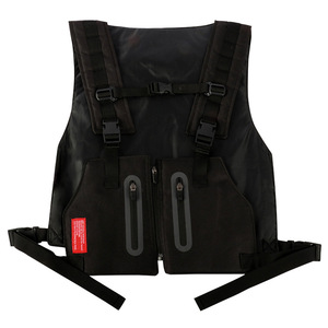 Custom Men's Multifunctional <b>Tactical</b> <b>Vest</b> Fashion Outdoor Large-Capacity Sports Training Clothing Wear-Resistant Backpack Bag - Product Image 1