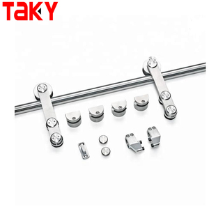 Herrajes <span class=keywords><strong>para</strong></span> Puerta Corredera <span class=keywords><strong>de</strong></span> Vidrio sin Marco, Kit <span class=keywords><strong>de</strong></span> Herrajes <span class=keywords><strong>para</strong></span> Puerta Corredera <span class=keywords><strong>de</strong></span> Granero - Product Image 1