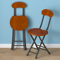 Chaise pliante moderne en métal motif marbre, chaise de salle à manger peu encombrante avec cadre en acier robuste pour la maison, la cuisine ou le café