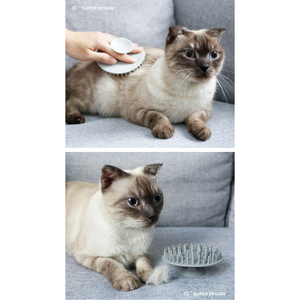 Cepillo de Baño y Aseo de Silicona Suave con Ventosa para Perros y Gatos - Diseño Moderno - Product Image 3