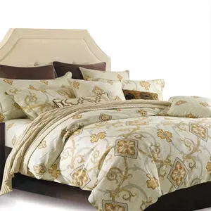 KOSMOSออกแบบใหม่คุณภาพสูงผ้าลินินผ้าฝ้าย 100% คำผ้าปูที่นอนแผ่น