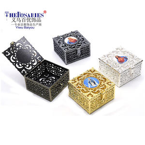 Caja de embalaje de Meta religiosa para paquete de regalo de Rosario (imagen aleatoria) - Product Image 1