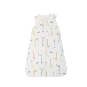 Sac de couchage pour bébé, couche unique, fermeture éclair Interlock, 100% coton biologique - Product Image 2