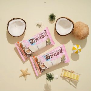 Helado de Coco Abink: Sabor Fresa Explosiva y Fusión de Té con Bombones Con aditivos lácteos. Bolsa de Venta al Por Mayor. - Product Image 6