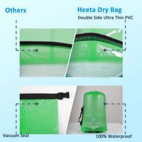Bolsa Impermeable Portátil con Cierre Enrollable para Deportes Acuáticos, Senderismo y Actividades al Aire Libre, de 2l, 3l, 4l, 5l/10l/20l/30l, Directo de Fábrica