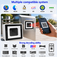 Módulo Escáner de Códigos QR 2D CMOS, Motor Lector de Códigos de Barras Integrado, Interfaz USB TTL para Máquinas Expendedoras y Kioscos