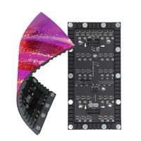 Écran LED souple et flexible P1.53 P3.076 320x160mm HD, module LED pliable pour mur vidéo de centre de commande