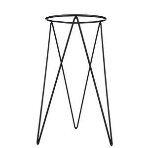 Espositore portaoggetti da terra in metallo da 40 <span class=keywords><strong>cm</strong></span> con portavaso per fiori - Product Image 2