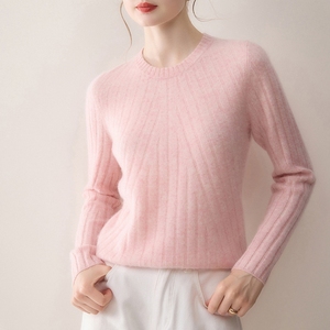 Suéter de Cachemira Personalizado para <span class=keywords><strong>Mujer</strong></span>, Tejido de Lana para Invierno - Product Image 2