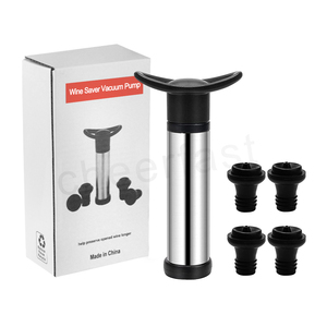 Kit de conservation du <span class=keywords><strong>vin</strong></span> avec <span class=keywords><strong>pompe</strong></span> <span class=keywords><strong>à</strong></span> <span class=keywords><strong>vide</strong></span>, comprenant 4 bouchons de bouteille réutilisables anti-fuite et <span class=keywords><strong>pompe</strong></span> <span class=keywords><strong>à</strong></span> <span class=keywords><strong>vide</strong></span> pour bouteille de <span class=keywords><strong>vin</strong></span> - Product Image 2