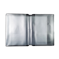 Cubierta Personalizada para Documentos de Vehículo de PVC con Logotipo, Organizador de Papel para Auto, Carpeta de Plástico para Archivos, para Personalizar con la Marca