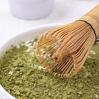 Ensemble de pinceaux à outils Matcha de style japonais cuillère à café en bambou pour fouet à café et thé et accessoires de brosse