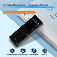 Lecteur MP3 tactile transfrontalier en métal, lecteur MP4, édition étudiante, radio HiFi sans perte, USB, audio et vidéo direct pour voiture