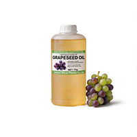 Minyak Biji Anggur Murni Cold Pressed Grosir, Alami, untuk Pencampuran Minyak Esensial, Aromaterapi, Pengenceran, Pasokan Pabrik
