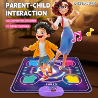 Produits pour les sports d'intérieur Tapis d'activité interactif sans fil portable électrique à led lumineux pour piste de danse Jeu pour discothèque avec musique