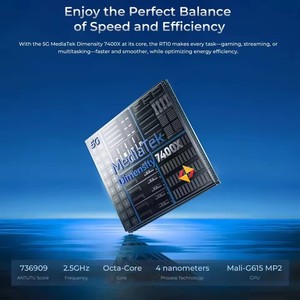 แท็บเล็ต OUKITEL RT10 แข็งแกร่งทนทาน หน้าจอ 11 นิ้ว FHD+IPS  ซีพียู MTK 7400X รองรับ 5G แบตเตอรี่ 25000mAh แรม 12GB (+24GB) ความจุ 512GB กล้อง 64MP ระบบปฏิบัติการ Android 15 พร้อมขาตั้ง - Product Image 4