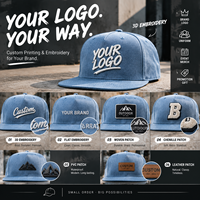 Casquette de baseball professionnelle à 5 panneaux, style plat, structurée, vierge, pour équipes et fans, vente en gros