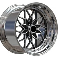 Jantes en alliage d'aluminium forgées sur mesure en forme de flocon de neige, 17, 18, 19, 20 pouces, 2 pièces, pour Pontiac Trans Am Firebird 2ème et 3ème génération