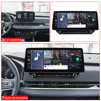 Автомагнитола 120W X 6CH серии Katana 12.3 дюйма для Mitsubishi Outlander Triton 2023-2025, 8+256 ГБ, Android 14, с DVD-плеером и навигацией