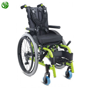 Juyi-Silla de Ruedas de aluminio para niños, asiento ajustable ligero, usado en venta - Product Image 2