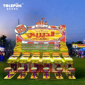 Tolefun 6 người chơi nhịp độ nhanh CuộN năng động một quả bóng ngựa Lạc Đà đua lễ hội Trò chơi lăn quả bóng màu vào lỗ mục tiêu. - Product Image 1