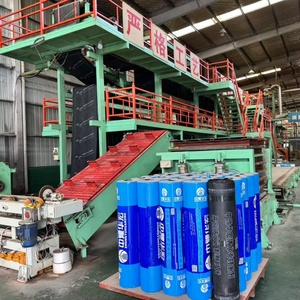 Membrane d'étanchéité bitumineuse auto-adhésive SBS bleue, verte, noire, grise, flexible, matériau d'étanchéité pour toitures en asphalte, pour dalles de <span class=keywords><strong>toiture</strong></span> - Product Image 2