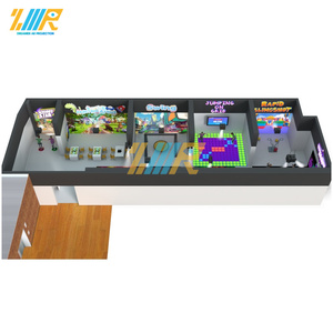 Solution unique de <span class=keywords><strong>parc</strong></span> de jeux interactif AR direct d'usine pour la projection interactive de <span class=keywords><strong>parc</strong></span> d'attractions d'intérieur de terrain de jeu de 50 m² - Product Image 4