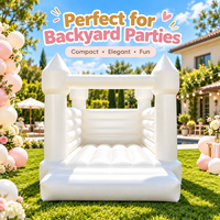 Château gonflable mini de 6 pieds en PVC pour enfants, idéal pour les fêtes d'anniversaire, les événements de jardin, la location, avec service OEM ODM personnalisé