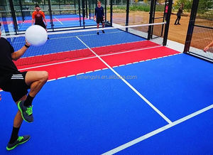 Certificat CE Cage de football <span class=keywords><strong>Padbol</strong></span> Nouveau terrain de sport intérieur extérieur unique Cage de football pour 5 personnes Cour <span class=keywords><strong>Padbol</strong></span> - Product Image 4