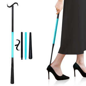 Gaixie Bâton <span class=keywords><strong>de</strong></span> vêtement d'habillage détachable <span class=keywords><strong>de</strong></span> 35 pouces avec calapoussier et outil <span class=keywords><strong>de</strong></span> retrait <span class=keywords><strong>de</strong></span> chaussettes, aides à l'habillage pour chaussures, chaussettes, chemises et pantalons - Product Image 2