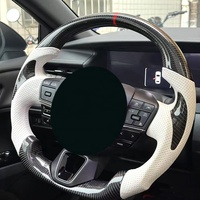 Modifiye Araba Parçaları Direksiyon Simidi Kılıfı Karbon Fiber Karbon Fiber Direksiyon Simidi Direksiyon Simidi Tepsisi Toyota Camry için